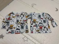PEANUTS スヌーピー 長袖Tシャツ 80 2枚セット
