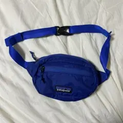 Patagonia ウルトラライトブラック ホール ミニヒップパック ブルー