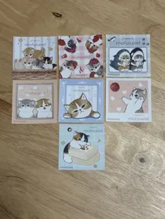mofusand わっふれーむ ステッカー 7枚セット (被りなし)