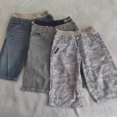 ハーフパンツ 3点セット 140cm(別売可)