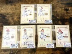 ⭐︎非売品⭐︎ローソン限定5人セット五等分の花嫁 ノート