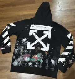 OFF-WHITE ホワイト パーカー - メルカリ