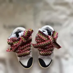 未使用希少39 LANVIN curb sneaker ホワイト初期のサムネイル