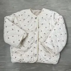 プティマイン チェリー柄リバーシブルジャケット アウター 120cm