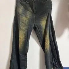 MENES ダークブルーデニムパンツ XL