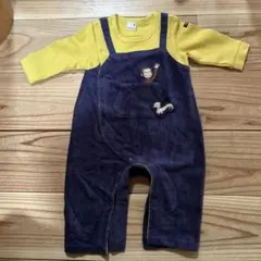 petit main おさるのジョージロンパース 80