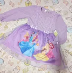 ディズニープリンセス 110 ワンピース チュール