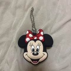ディズニー　ミニーマウス バッグチャーム　コインケース　シリコン