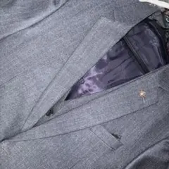 4*4様 グレー ダブルブレスト ビジネススーツ