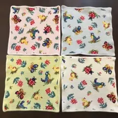 フェイラー　ハンドタオル　4枚セット　ハイジ柄