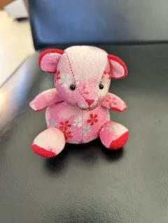 京都　お手玉　クマのキーホルダー