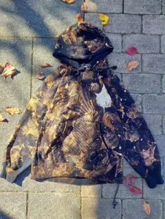 最終値下げ！リアルツリー パーカー ブラック カモ ベビーウェイト