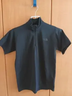 노스페이스 하프 지퍼 셔츠 블랙 S