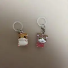 ハムちゃん2種　ガチャガチャ
