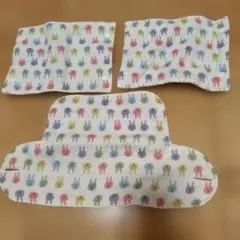 抱っこひも用カバーセット カラフル動物柄