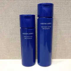 AQUALABEL トリートメントローション・ミルク セット　空ボトルのサムネイル