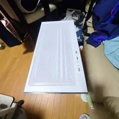 ホワイト ミドルタワー PCケース ATX対応