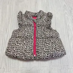babyGAP ヒョウ柄 ダウンベスト 美品