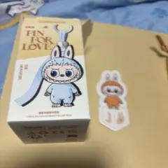 【正規店購入】LABUBU ラブブ PIN FOR LOVE イニシャル J