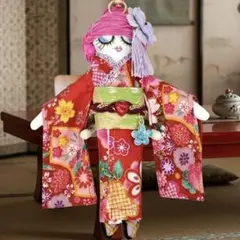 ジェニーちゃんドレス、グリーンのドレス、ハンドメイド 27センチ