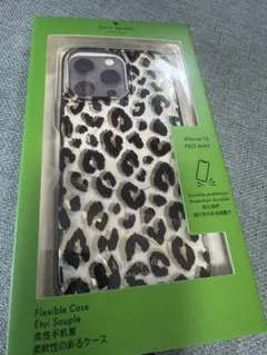 kate spade ヒョウ柄 iPhone 15 Pro Max