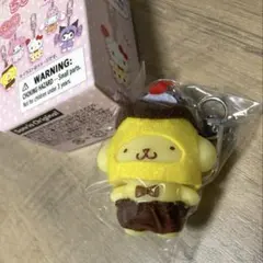 サンリオ ちびっとも ポムポムプリン マスコットキーホルダー