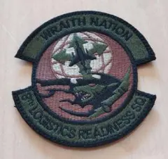 米軍実物 米空軍 第8補給即応飛行隊 8LRS 群山基地 ワッペン ベルクロのサムネイル