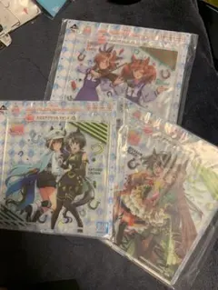 ウマ娘　アクリルスタンド　一番くじ　3種セット