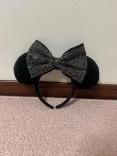 ミッキー耳カチューシャ ビジュー付き