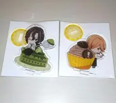 弱虫ペダル プリンセスカフェ アクリルスタンド 手嶋 青八木 セット アクスタ