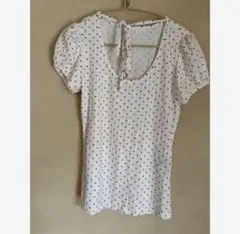 SHEIN ドット柄Tシャツ