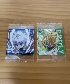 ドラゴンボール　HUNTER×HUNTER ウエハースシール