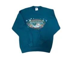 スウェット　トレーナー　ビンテージ　ヴィンテージ　古着　緑　グリーン　クリスマス