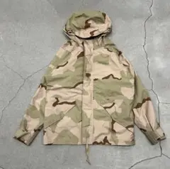 美品 M−R 実物 ECWCS ゴアテックスパーカー デザートカモ ヴィンテージ デッドストック【米軍実物】U.S.ARMY【ECWCS】【デザートカモ