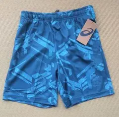 新品【asics】LIMOドライ ハーフパンツ XSサイズ ブルーのサムネイル
