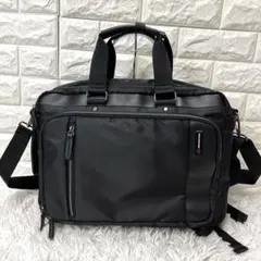 美品◆KANSAI YAWAMOTO HOMME 3ウェイ ビジネスバッグ 黒のサムネイル