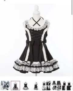 DearMyLoveEmily ミルフィーユジャンパースカート　ブラック