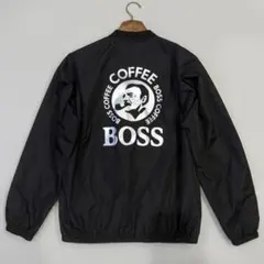 【美品】希少 COFFEE BOSS ボス リバーシブル MA-1ジャケットのサムネイル