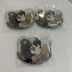 鬼滅の刃 実りの秋まつり くま缶バッジB 時透無一郎 ufotable