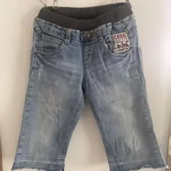 JUNK STORE デニムハーフパンツ　短パン　130