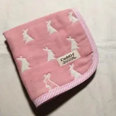 うさぎ☆6重ガーゼハンカチ　タオル