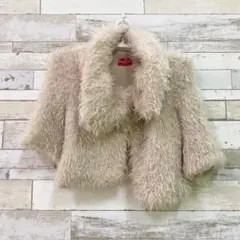 アプワイザーリッシェ　ファーコート　アイボリー系 アウター　サイズ2　レディース