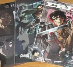 進撃の巨人　一番くじ　クリアポスター　エレン
