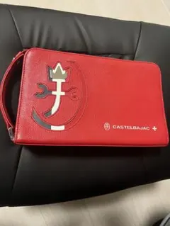 CASTELBAJAC レッド セカンドバッグ