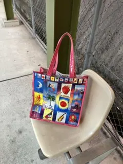 【メキシコ製】ビニールメルカドバッグ