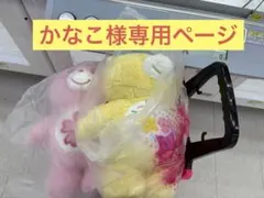 【かなこ様専用ページ】ケアベア™ もすともふBIGぬいぐるみ2体