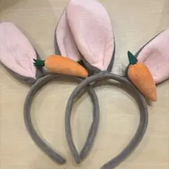うさぎ耳 カチューシャ 2個セット ロッテワールド