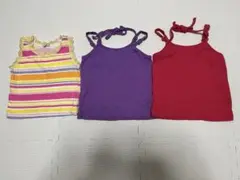 タンクトップ　キャミソールセット　女の子　90cm