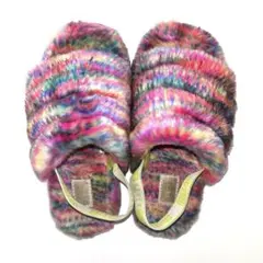 UGG アグ　カラフルファーサンダル　21cm