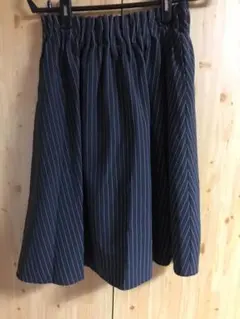 レトロガール ストライプスカート